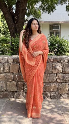Dazira Georgette vol 16 catalog georgette saree wholesale