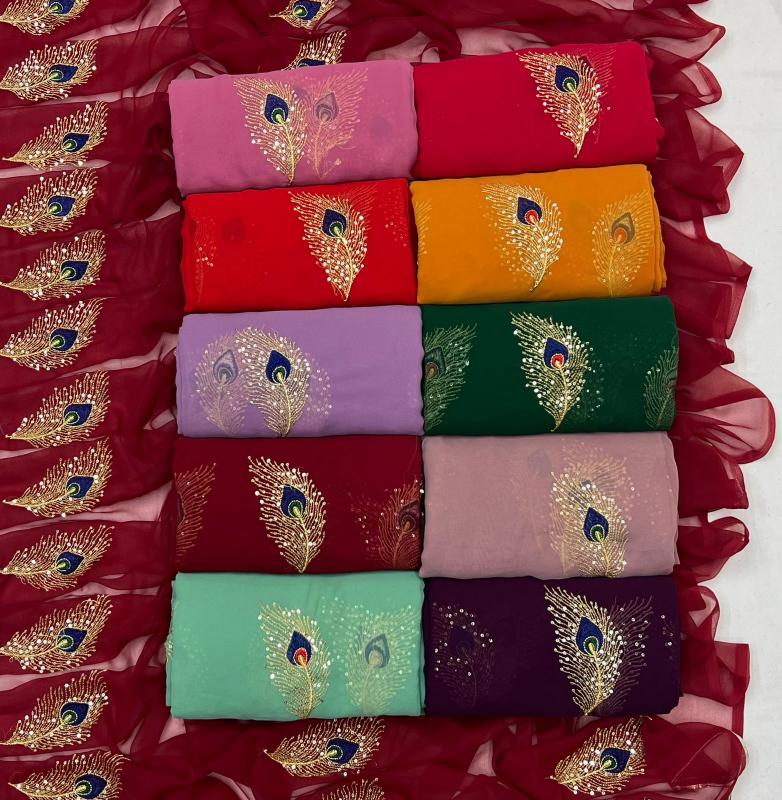 Dazira Georgette vol 17 catalog saree wholesale prices