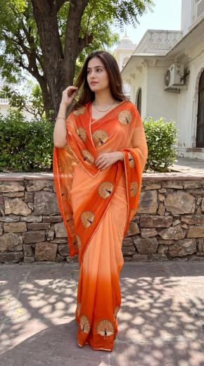 Dazira Georgette vol 19 catalog best saree wholesale market in india