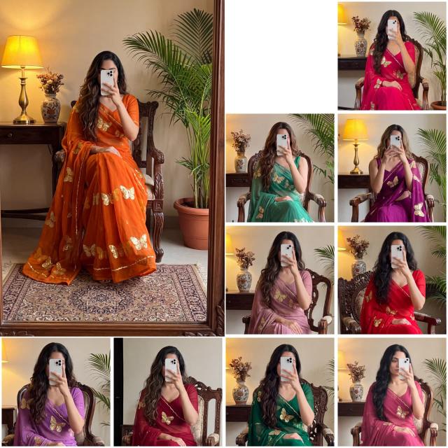 Dazira Georgette vol 30 catalog wholesale saree catalogues