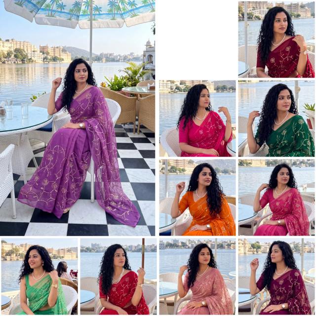 Dazira Georgette vol 31 catalog wholesale saree in india
