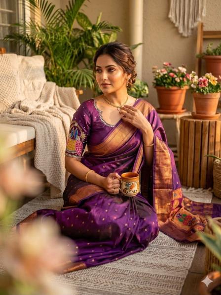 Dazira kalanjali paithini vol 2 catalog best saree wholesaler in india