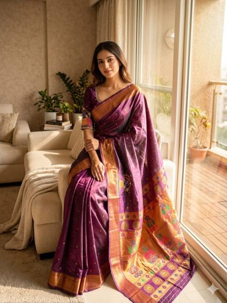 Dazira kalanjali paithini vol 2 catalog best saree wholesaler in india