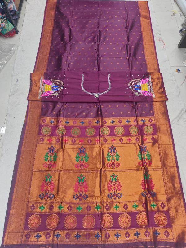 Dazira kalanjali paithini vol 2 catalog best saree wholesaler in india