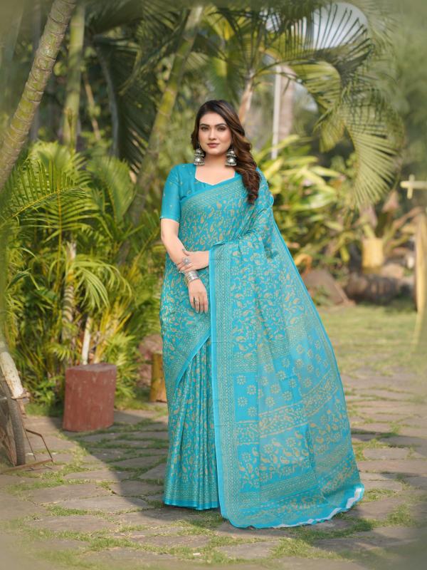 Dazira Maslin Cotton vol 3 catalog pure cotton sarees wholesale