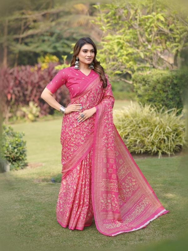 Dazira Maslin Cotton vol 3 catalog pure cotton sarees wholesale
