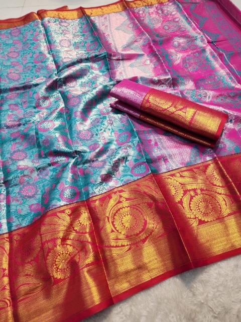 Dazira Monsoon vol 1 catalog wholesale kanjivaram silk sarees