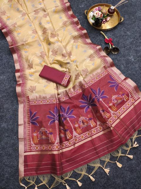 Dazira Premium Khadi Raw Silk vol 5 catalog silk saree wholesaler in surat