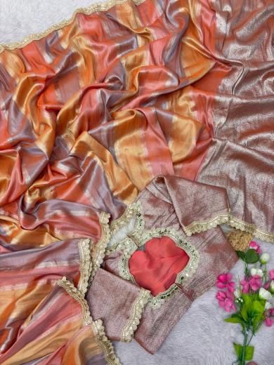 Dazira Pure Banarasi Multi Tissue Silk vol 1 catalog surat saree wholesale online