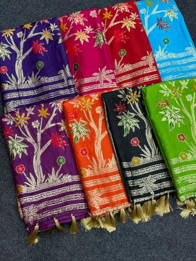 Dazira Pure Soft Russian Silk vol 3 catalog buy wholesale sarees from surat