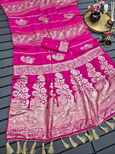 Dazira Pure Soft Russian Silk vol 4 catalog wholesale saree market in kolkata online