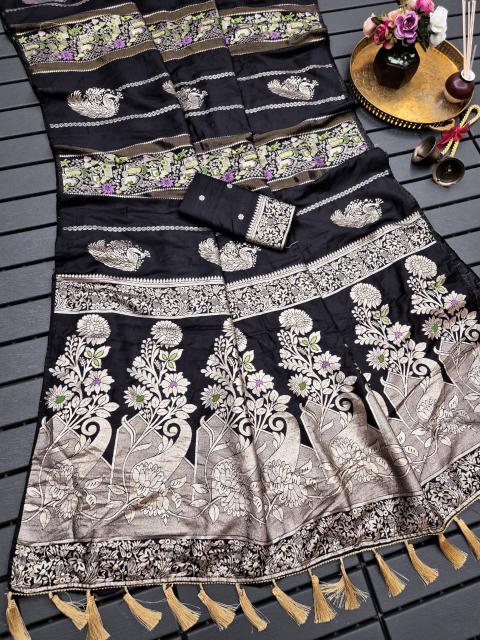 Dazira Pure Soft Russian Silk vol 4 catalog wholesale saree market in kolkata online