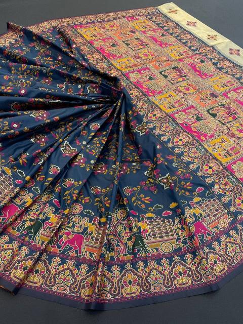 Dazira SF 827 vol 2 catalog pure Rajwadi Pashmina silk saree wholesale market