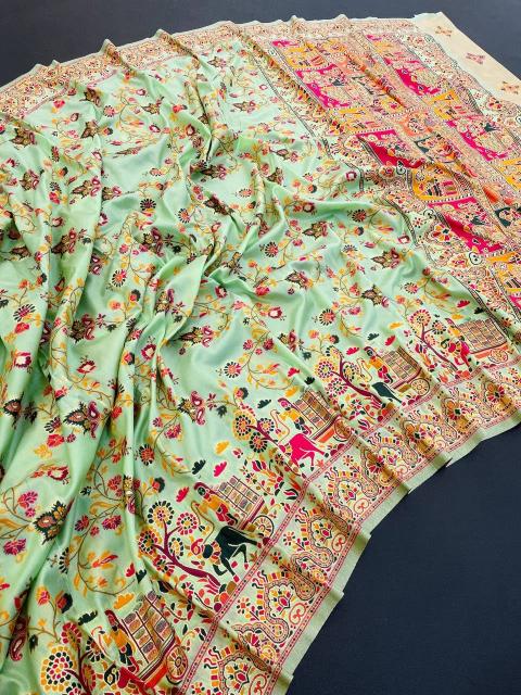 Dazira SF 827 vol 2 catalog pure Rajwadi Pashmina silk saree wholesale market