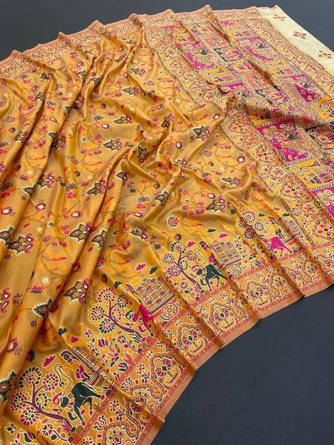Dazira SF 827 vol 2 catalog pure Rajwadi Pashmina silk saree wholesale market