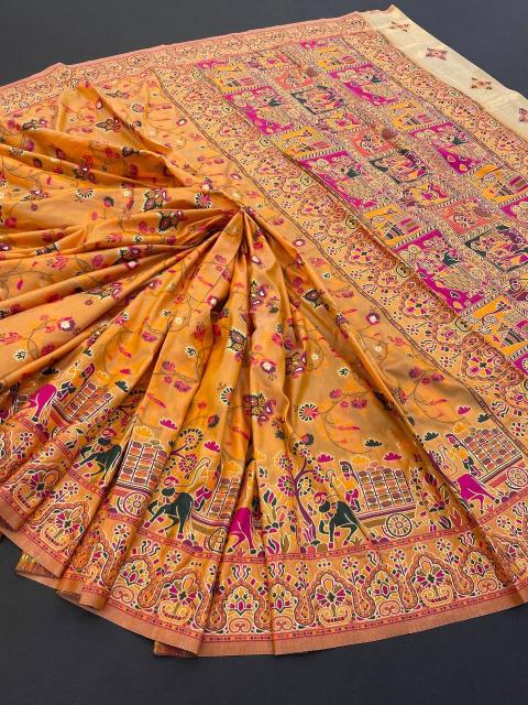 Dazira SF 827 vol 2 catalog pure Rajwadi Pashmina silk saree wholesale market