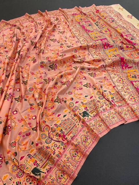 Dazira SF 827 vol 2 catalog pure Rajwadi Pashmina silk saree wholesale market