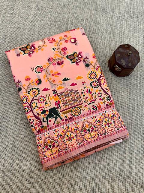 Dazira SF 827 vol 2 catalog pure Rajwadi Pashmina silk saree wholesale market