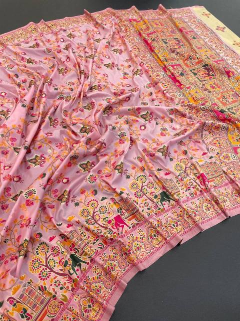 Dazira SF 827 vol 2 catalog pure Rajwadi Pashmina silk saree wholesale market