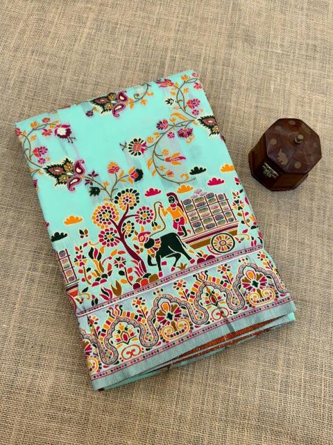 Dazira SF 827 vol 2 catalog pure Rajwadi Pashmina silk saree wholesale market