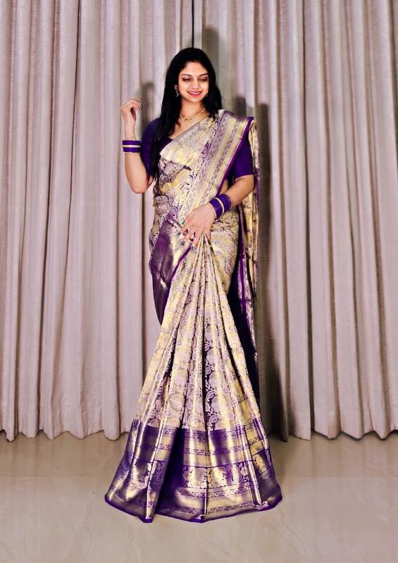 Dazira Sravanti vol 3 catalog Pure Kanjivaram Silk sarees