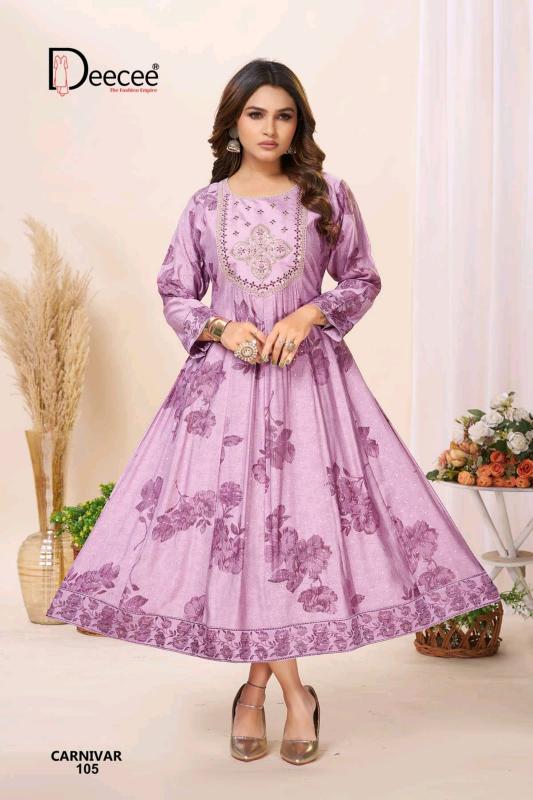 Deecee Carnivar catalog anahi kurtis wholesale