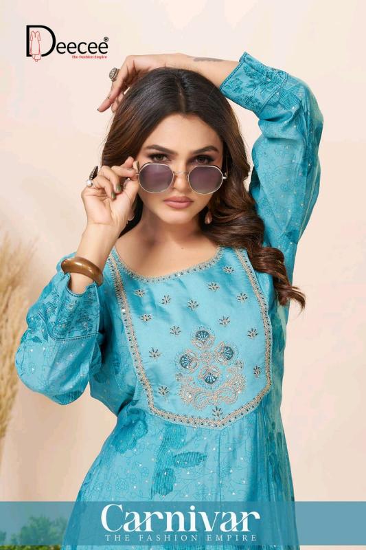 Deecee Carnivar catalog anahi kurtis wholesale
