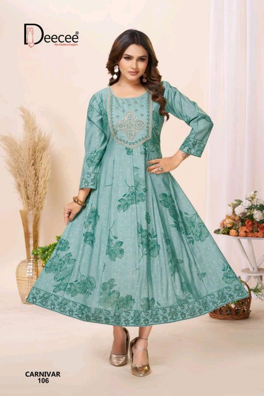 Deecee Carnivar catalog anahi kurtis wholesale