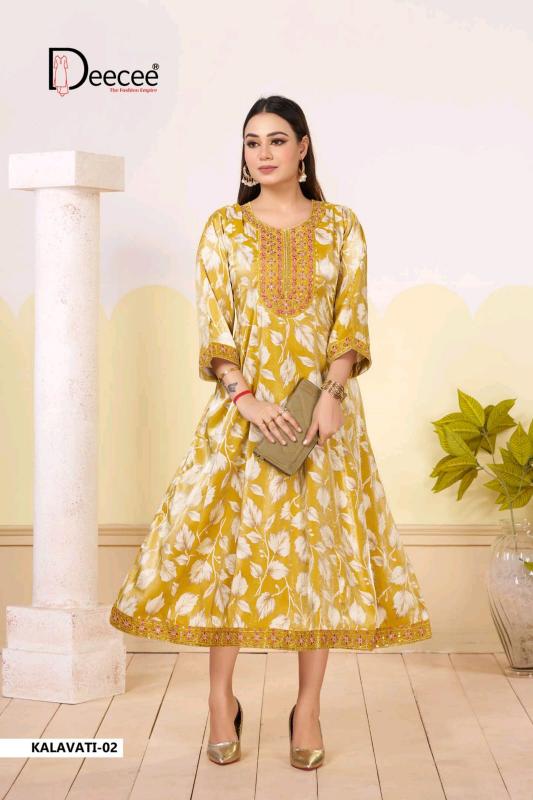 Deecee Kalavati catalog brand kurtis wholesale