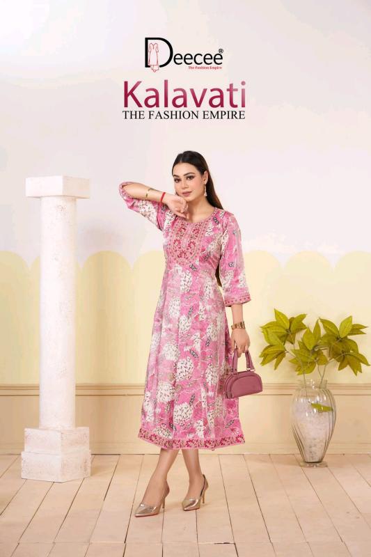 Deecee Kalavati catalog brand kurtis wholesale