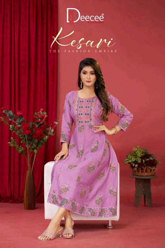 Deecee Kesari catalog wholesale kurti price in ahmedabad