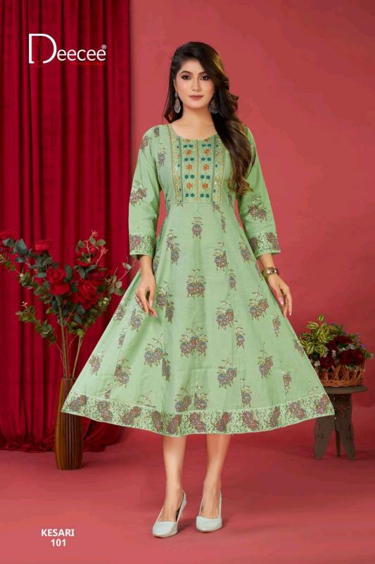 Deecee Kesari catalog wholesale kurti price in ahmedabad