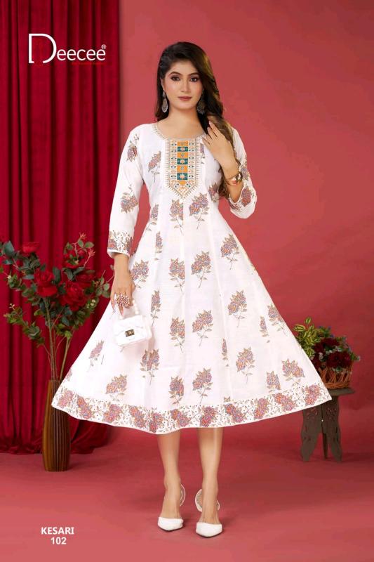 Deecee Kesari catalog wholesale kurti price in ahmedabad