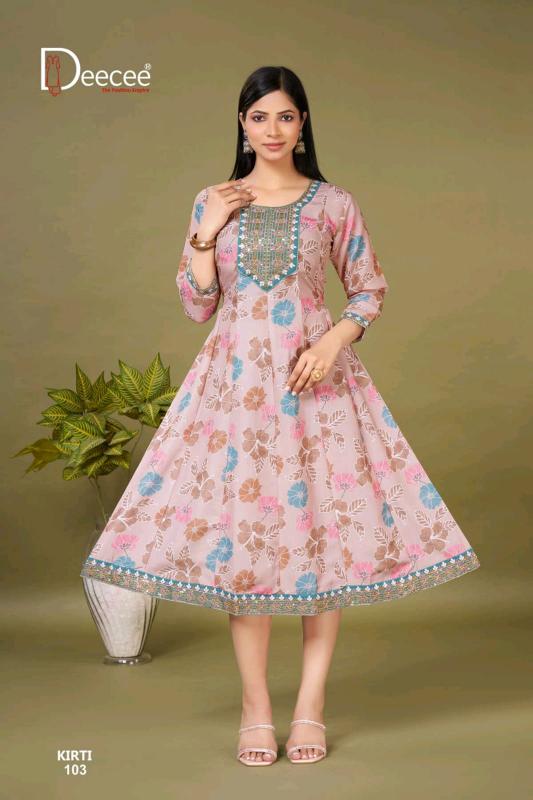 Deecee Kriti 0.2 catalog wholesale kurti rates online
