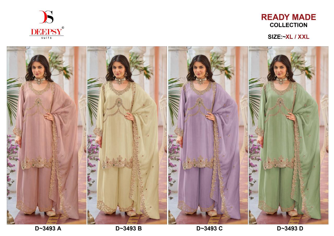 Deepsy 3493 catalog pakistani suits in surat