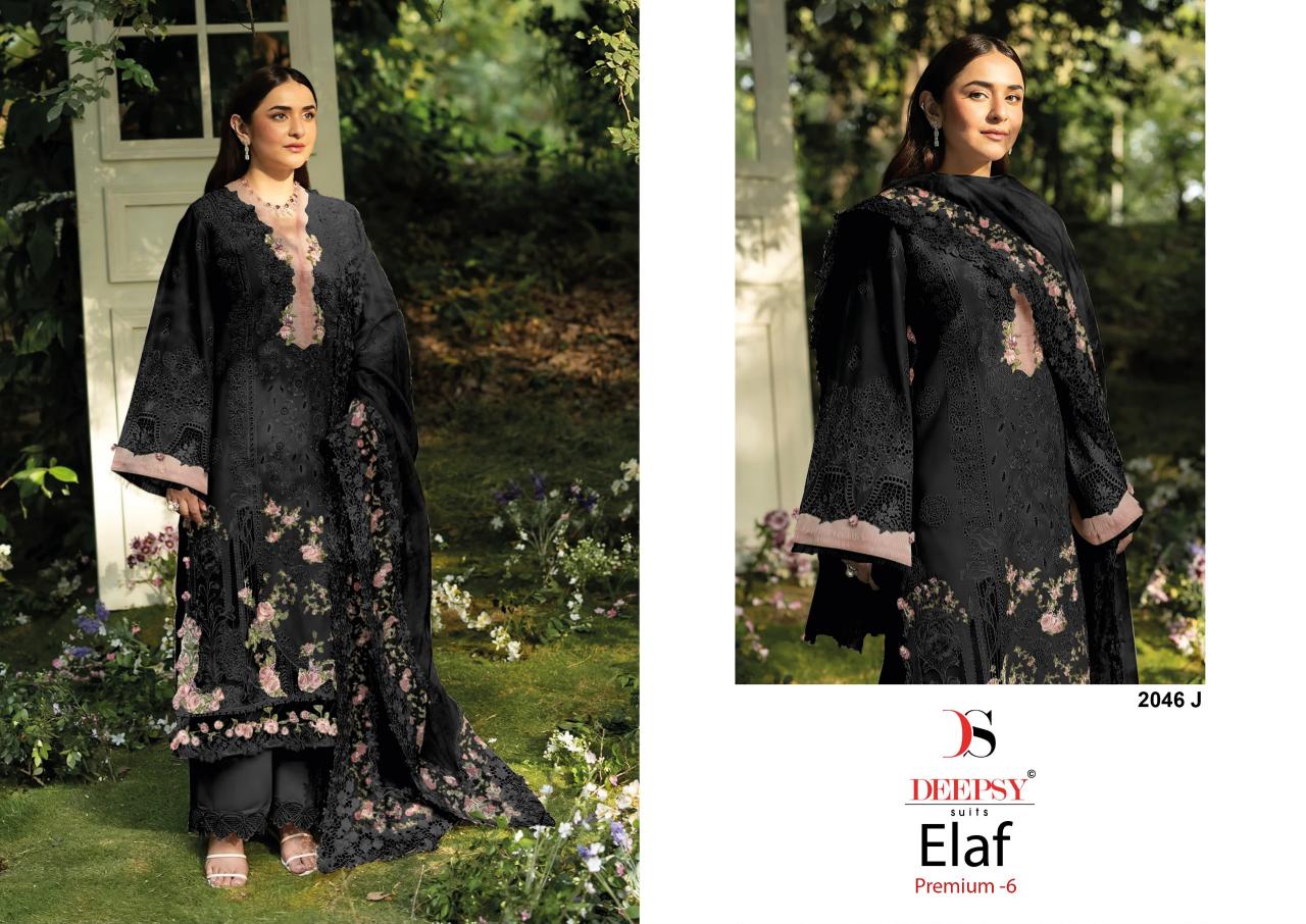Deepsy Elaf Premium vol 6 D 2046 E To H catalog pakistani suits online wholesale