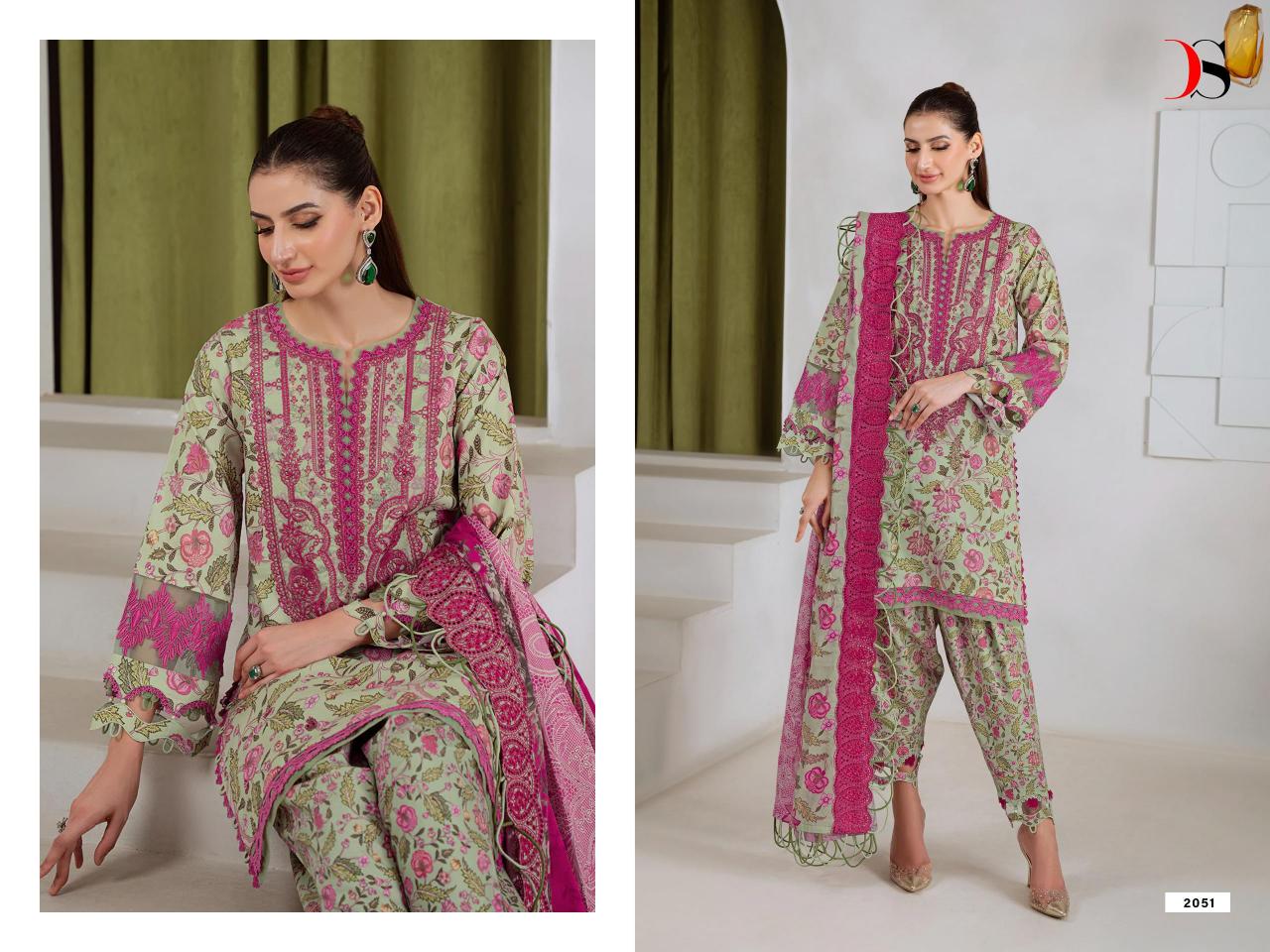 Deepsy Jade Baagh vol 2 Chiffon Dupatta pakistani suits wholesalers in mumbai
