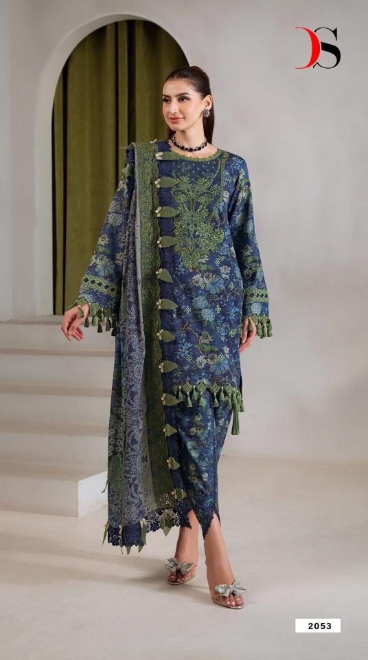 Deepsy Jade Baagh vol 2 Cotton Dupatta catalog wholesale pakistani suits