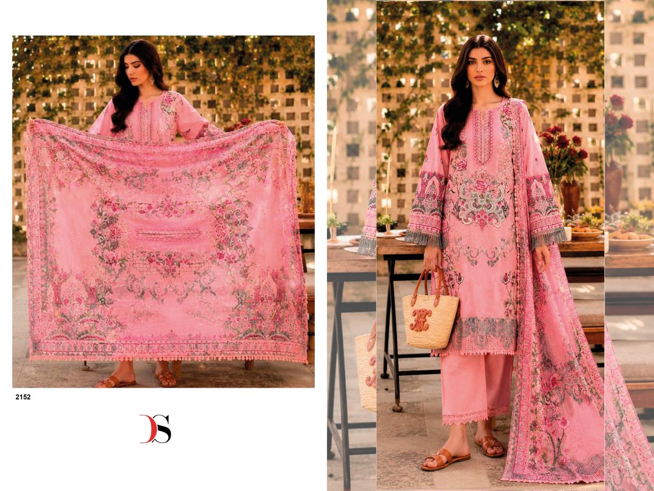 Deepsy Jade Bliss Lawn vol 6 catalog chiffon dupatta pakistani suits in wholesale price