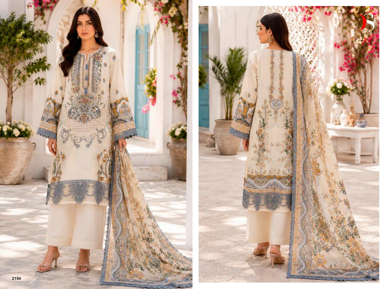 Deepsy Jade Bliss Lawn vol 6 catalog cotton dupatta replica pakistani suits in india wholesale