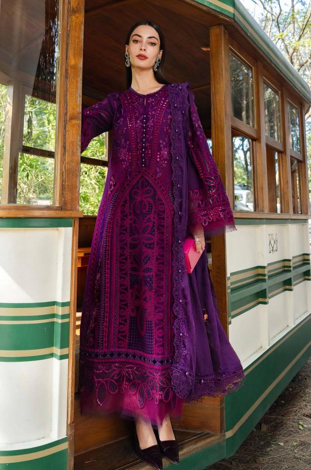 Deepsy Maria B Embroidered Vol 5 NX catalog Cotton Dupatta pakistani suit in mumbai wholesaler