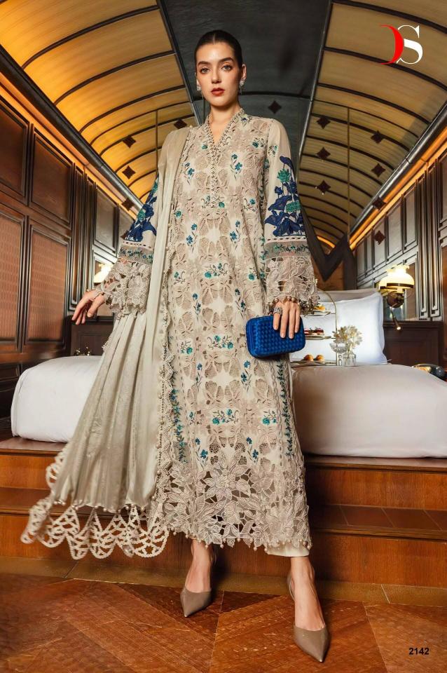 Deepsy Maria B Premium Embroidered vol 6 catalog chiffon duppatta pakistani suits wholesale in dubai