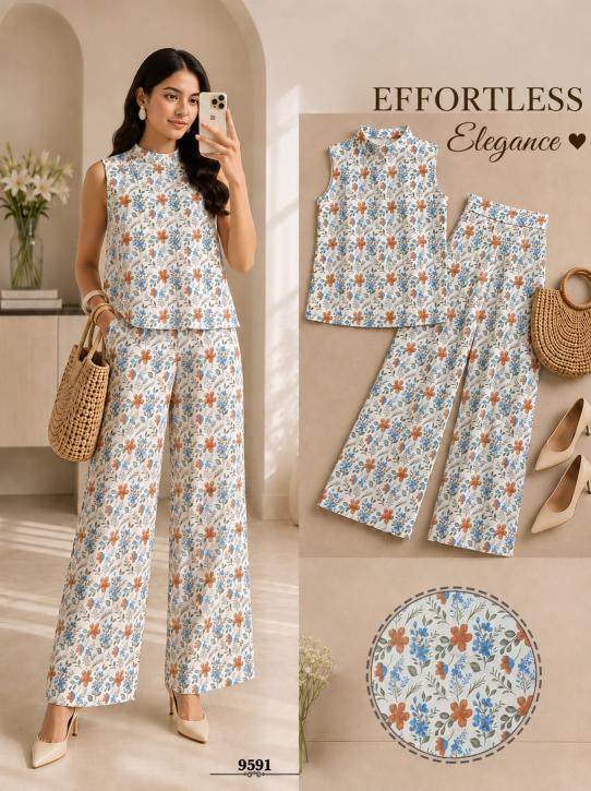 Dhunki 9591 catalog latest co ord set in surat