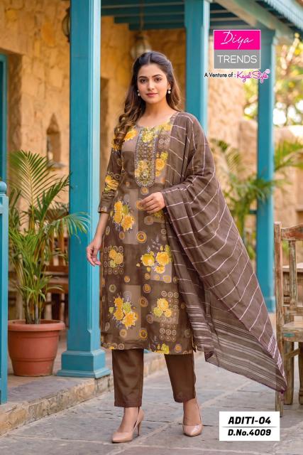 Diya Trends Aditi vol 4 0.1 catalog wholesale kurti shop anokhi in dadar