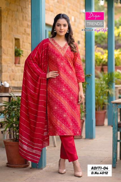 Diya Trends Aditi vol 4 0.1 catalog wholesale kurti shop anokhi in dadar