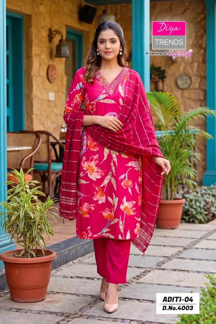 Diya Trends Aditi vol 4 0.2 catalog wholesale kurti shops in hyderabad