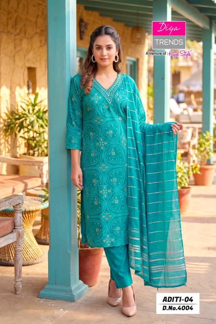 Diya Trends Aditi vol 4 0.2 catalog wholesale kurti shops in hyderabad