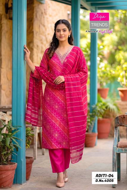 Diya Trends Aditi vol 4 0.2 catalog wholesale kurti shops in hyderabad