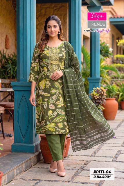 Diya Trends Aditi vol 4 0.2 catalog wholesale kurti shops in hyderabad