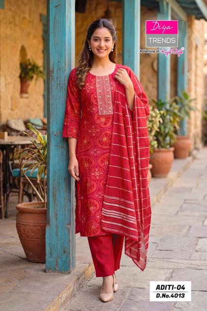 Diya Trends Aditi vol 4 0.2 catalog wholesale kurti shops in hyderabad